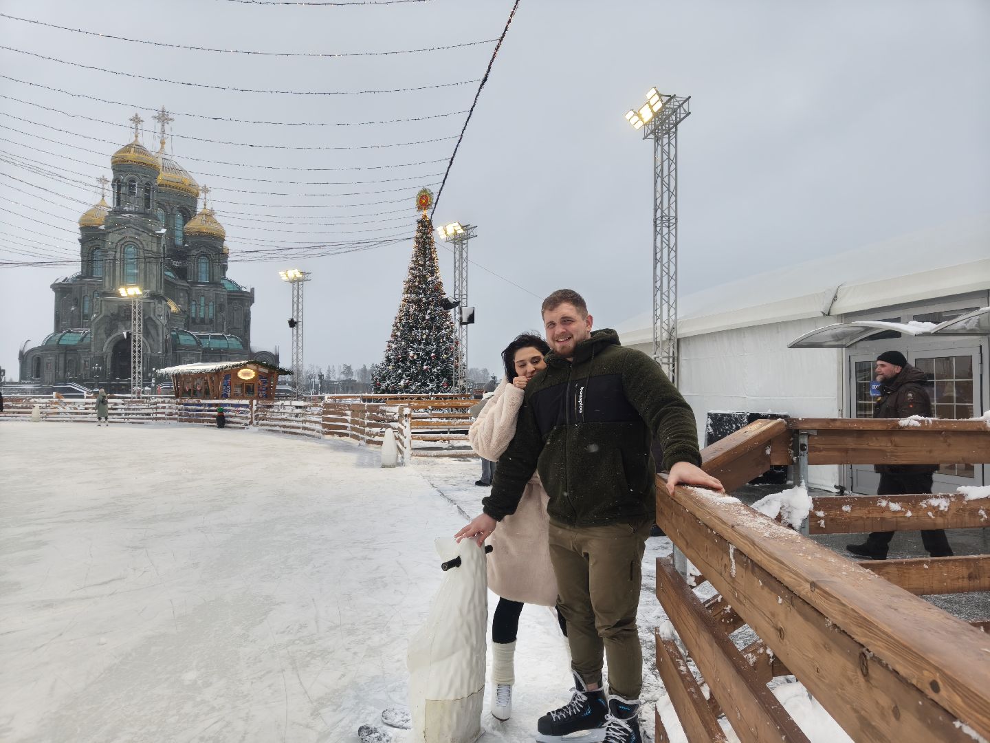 главный храм вооружнных сил россии, парк патриот, главный каток,