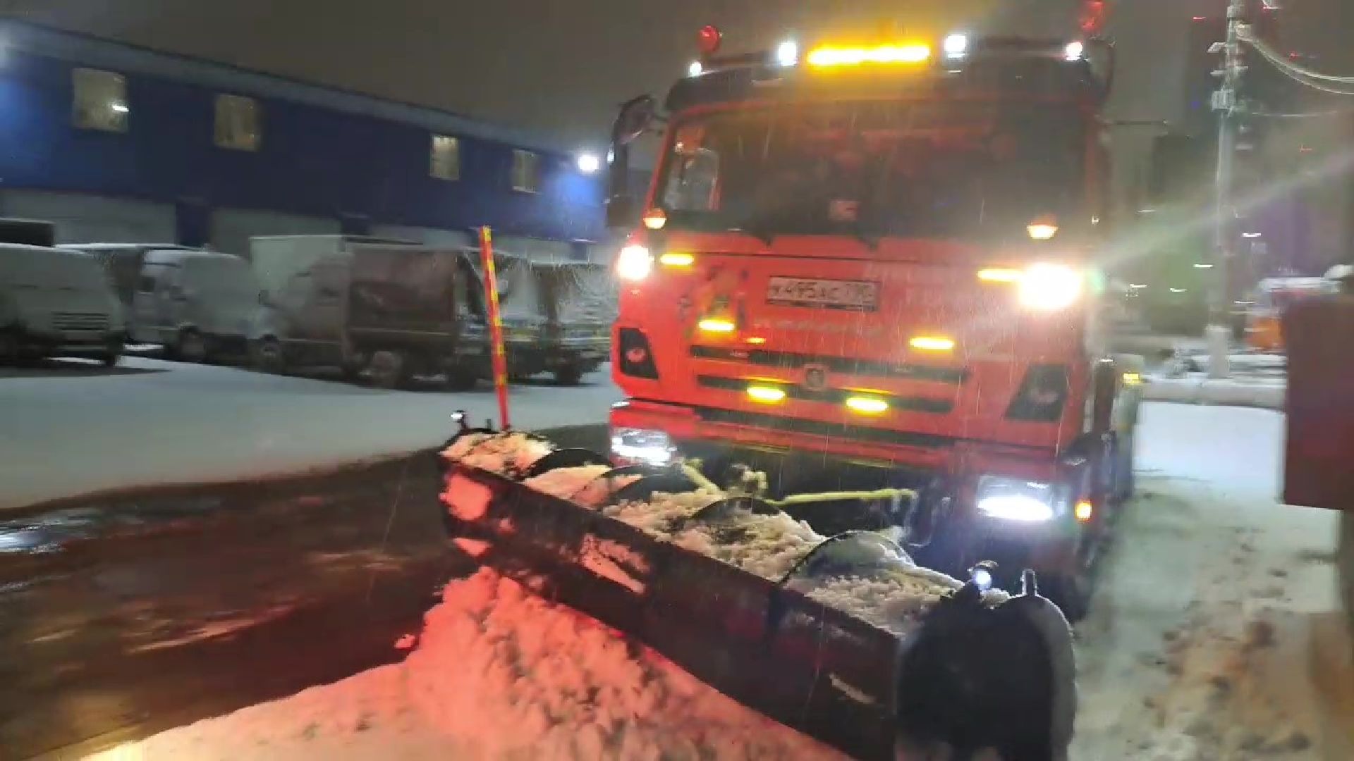 люберцы, уборка снега, снегопад,