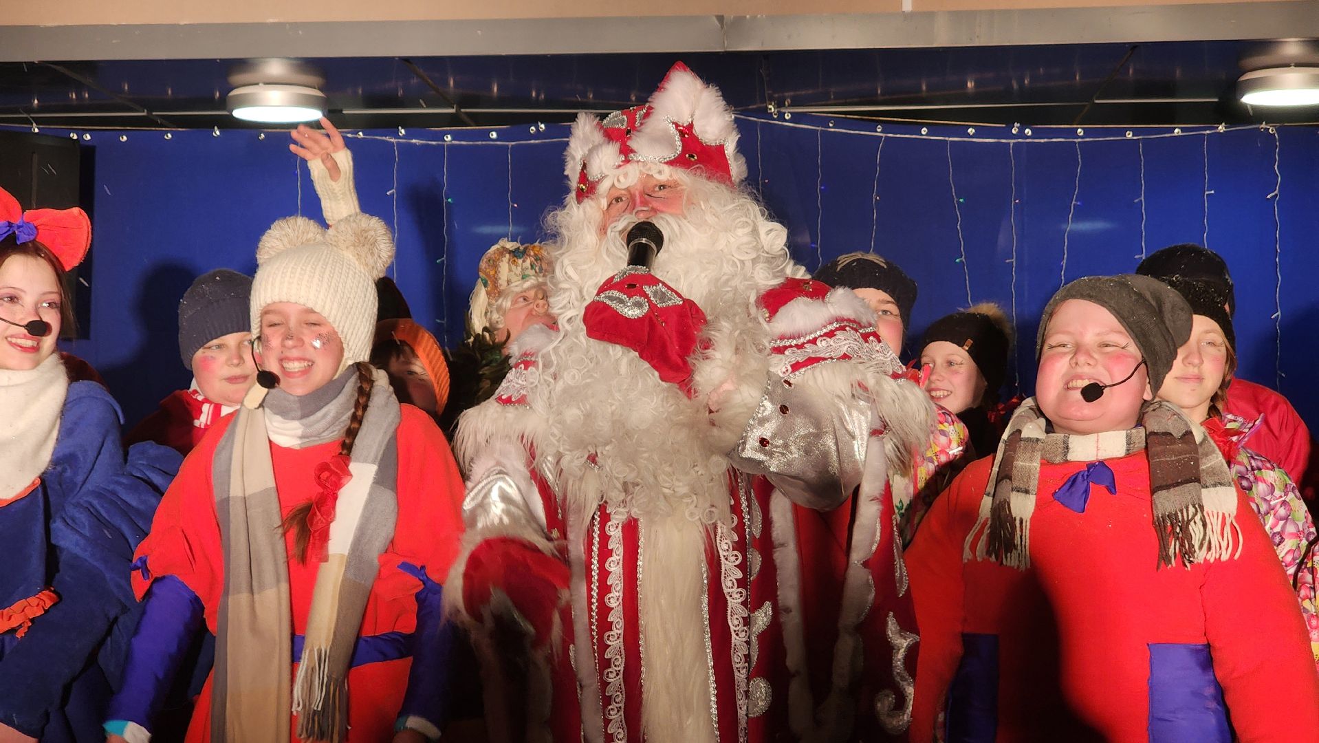 протвино, встреча деда мороза, новый год,