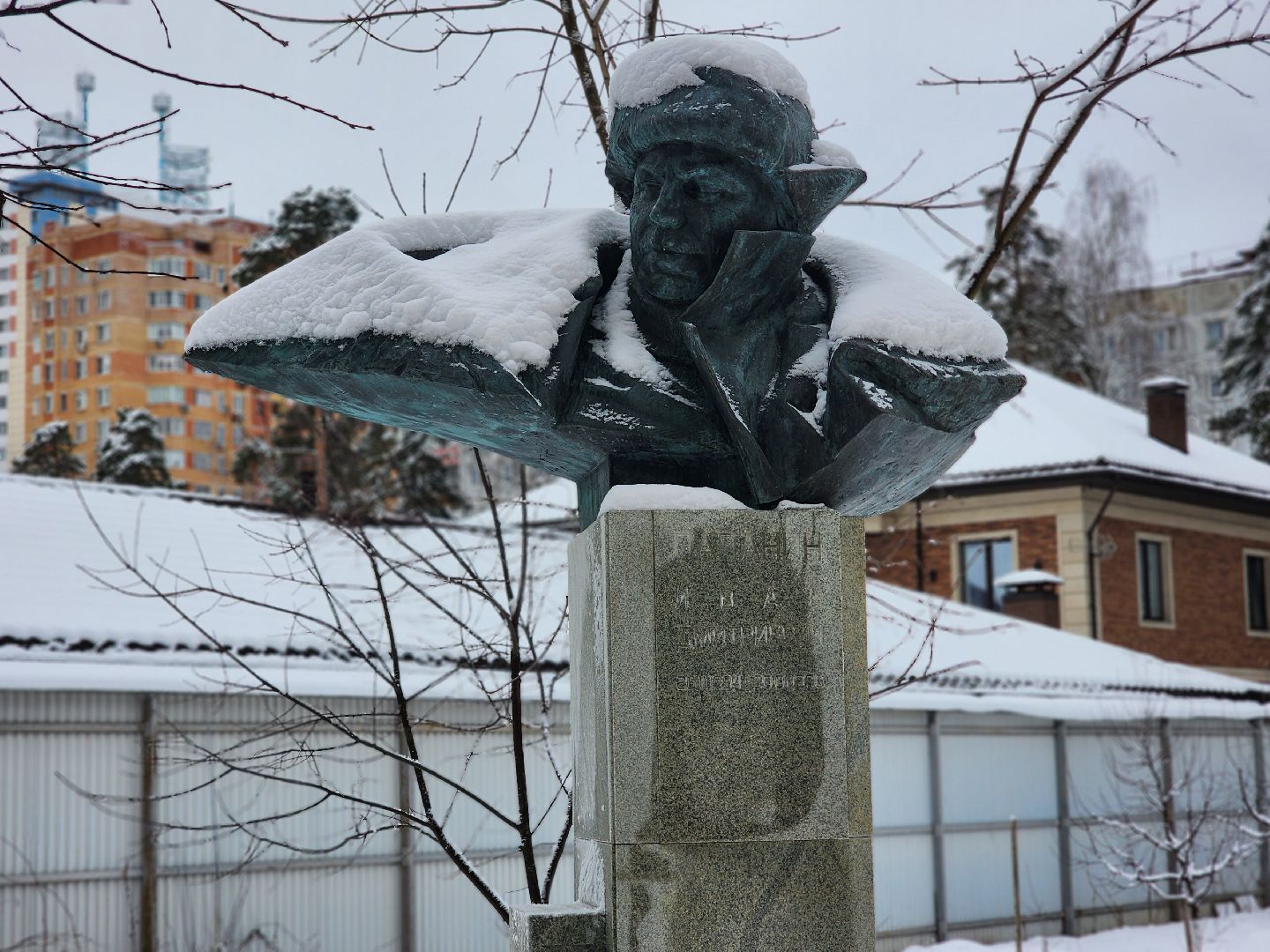 королёв, открытие парка папанинская дача, благоустройство , зима в подмомсковье,