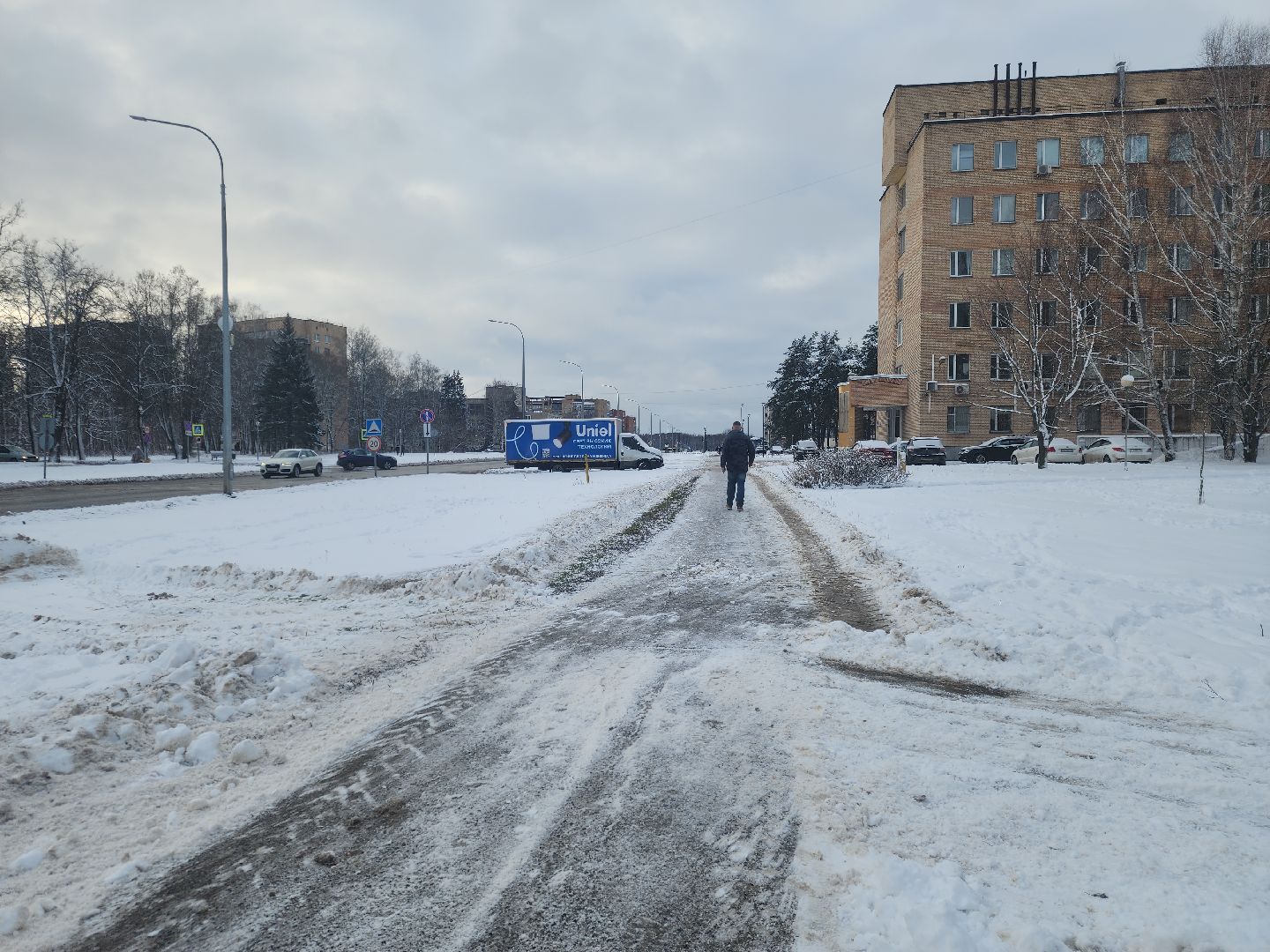 Черноголовка, Жкх, Чистка снега,