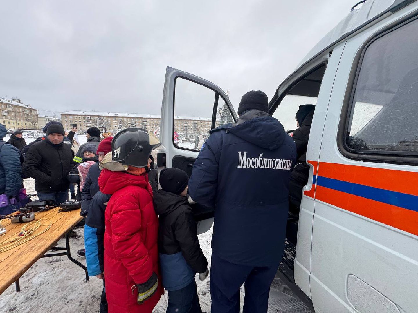 Сергиев Посад, день спасателя, Мособлпожспас,