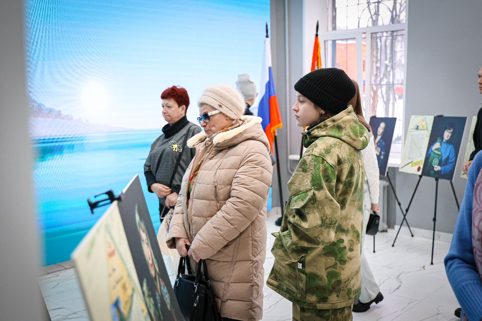 клин, общество, открытие музея СВО, память,