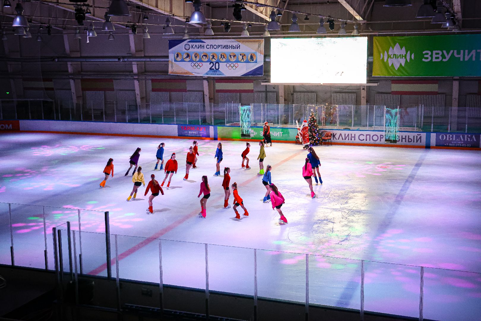 клин, ледовое шоу, спорт, общество,