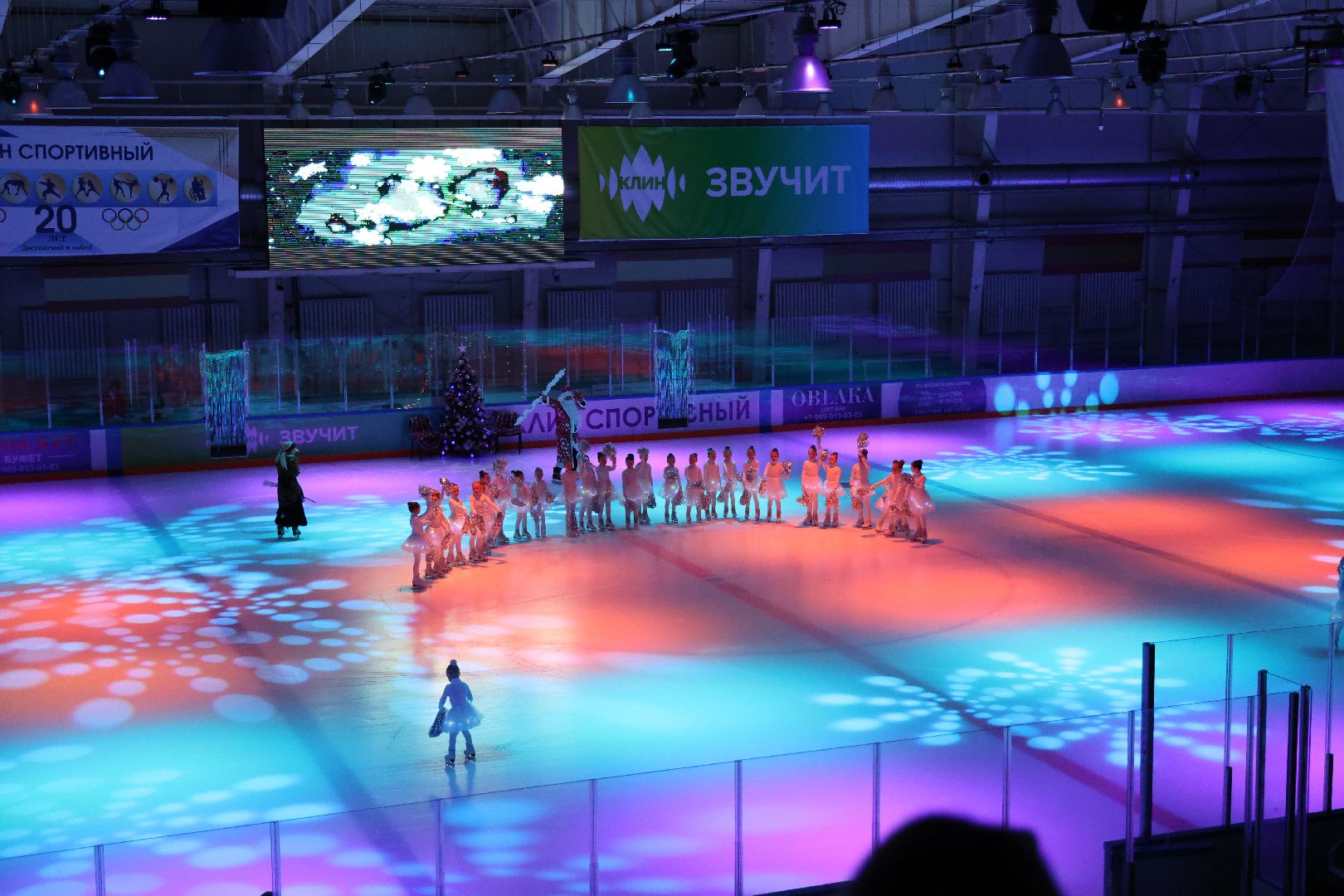клин, ледовое шоу, спорт, общество,