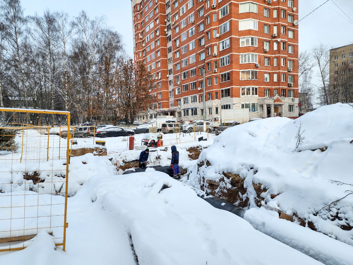 Подольск, Теплосети, Плановые работы, Отполение,тэк 2,