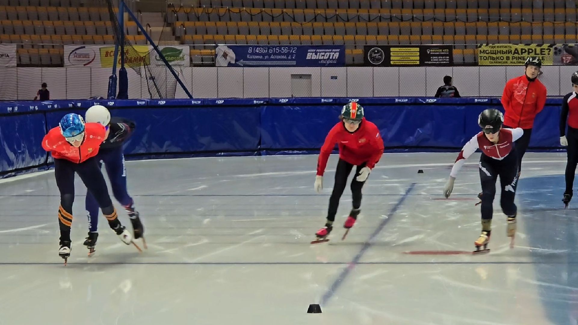 Коломна, конькобежный спорт, шорт-трек,