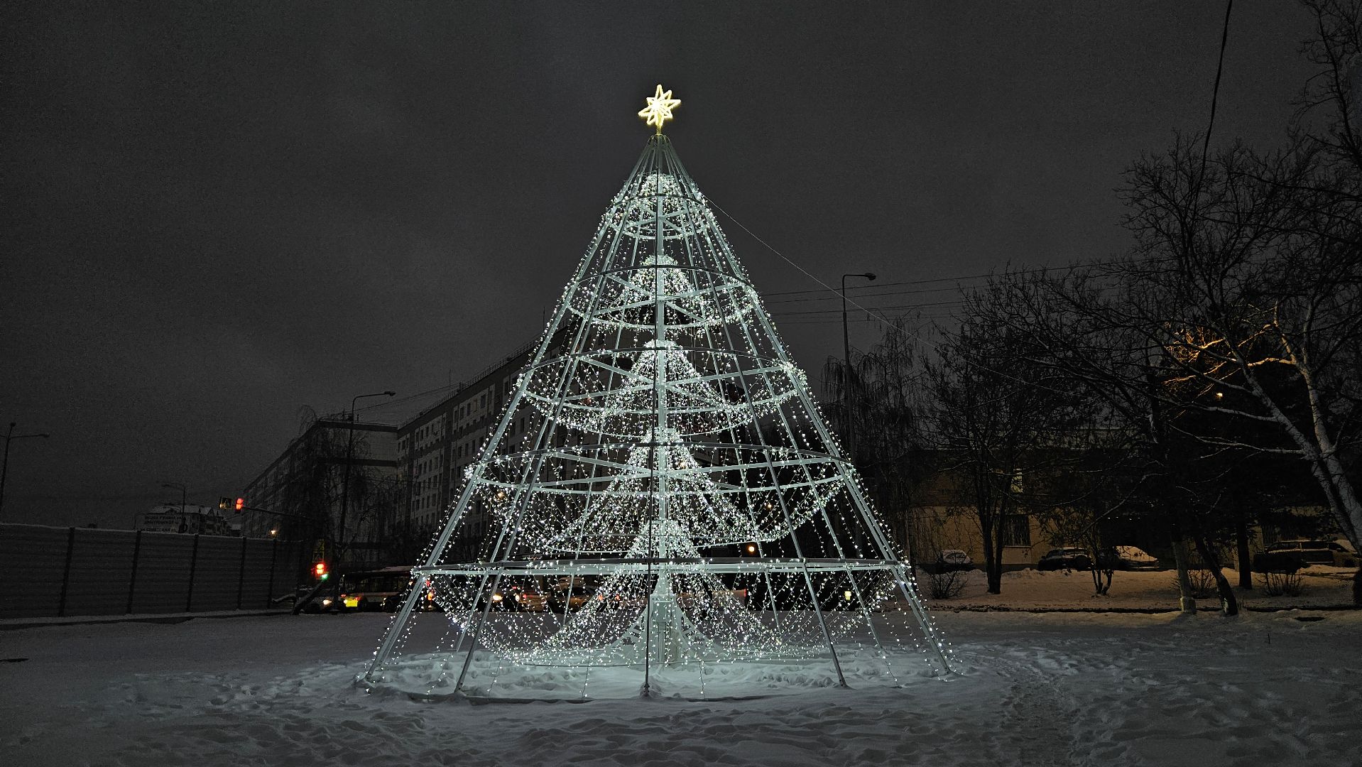 долгопрудный, мбу благоустройство, световые инсталляции, световые конструкции, ёлка, зима в подмосковье 2025, фотозона,