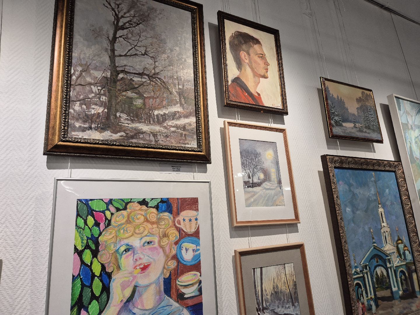 рождественская выставка, открытие выставки, орехово-зуево,