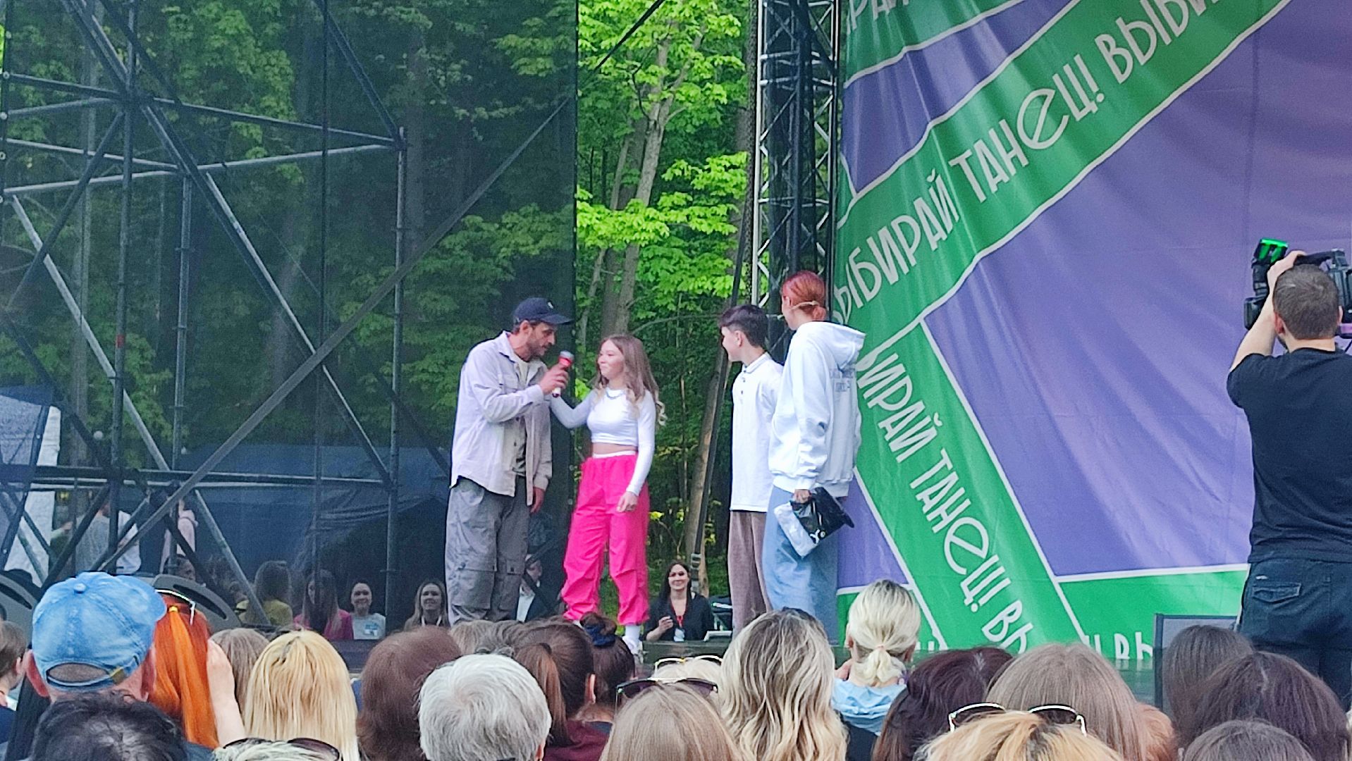 Кашира, мастер-класс, город танцует в парках, Елена Басенко, Егор Дружинин