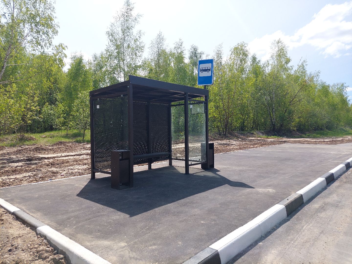 транспорт, автобусные павильоны, Воскресенск, жители