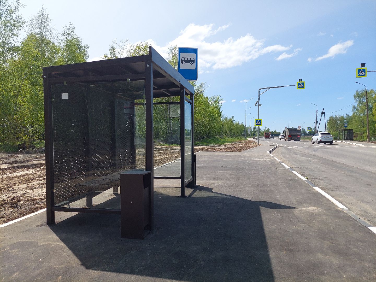 транспорт, автобусные павильоны, Воскресенск, жители