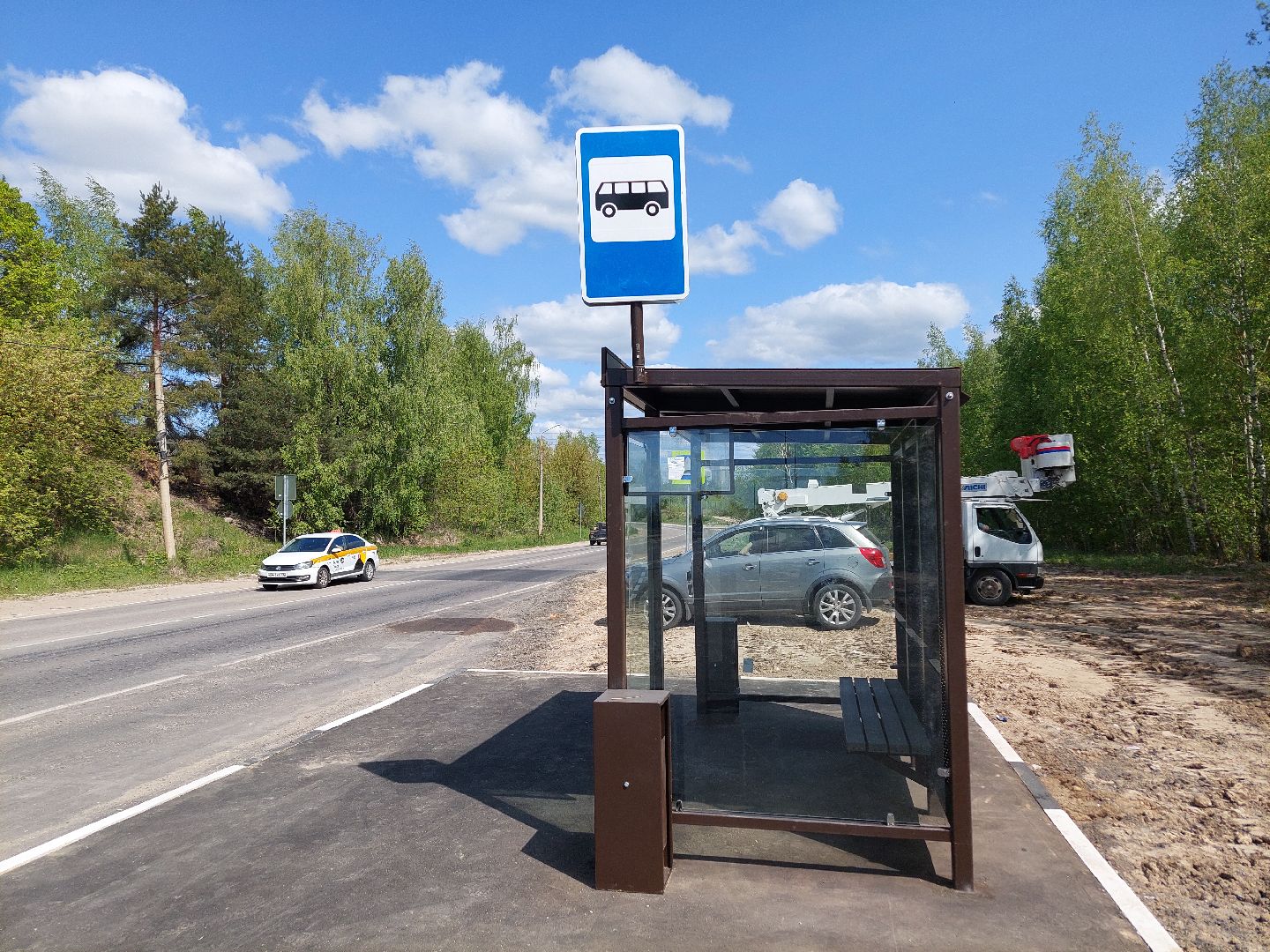 транспорт, автобусные павильоны, Воскресенск, жители