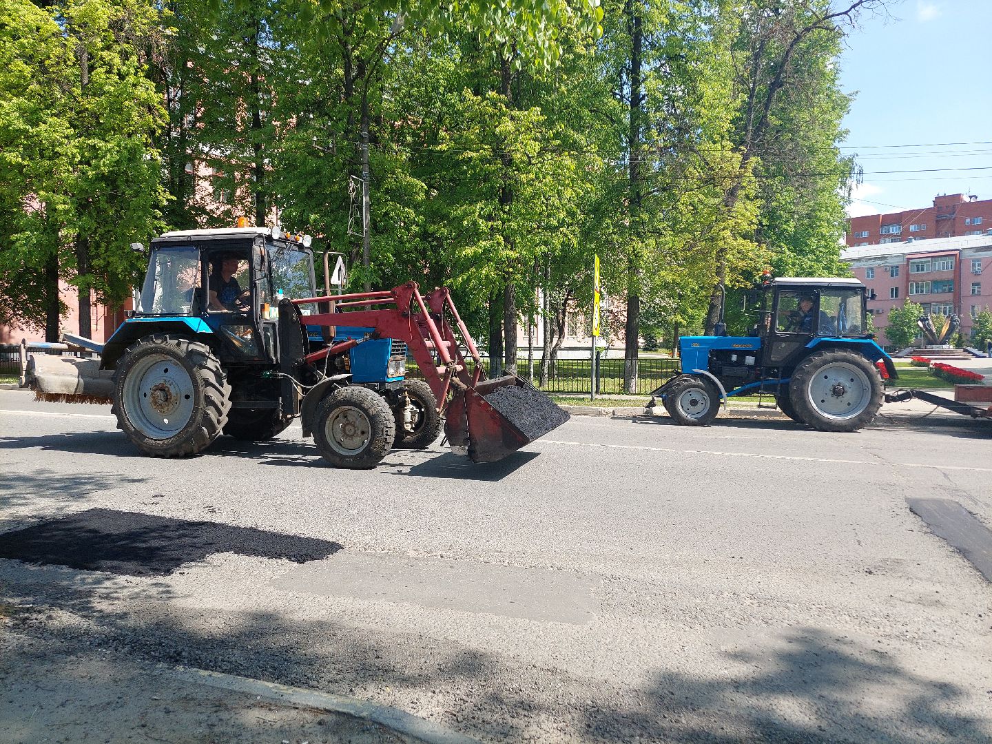 ремонт дорог, благоустройство, ямочный ремонт,
