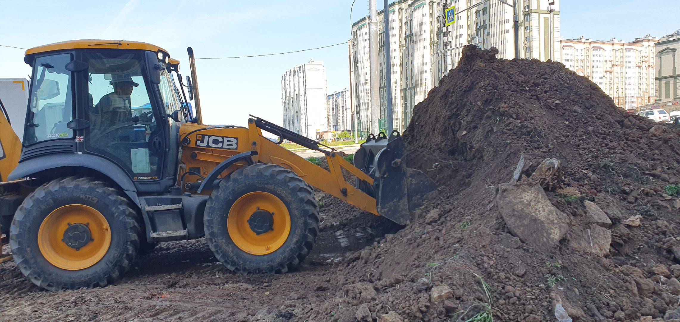 микрорайон Южный, парковки, Домодедово