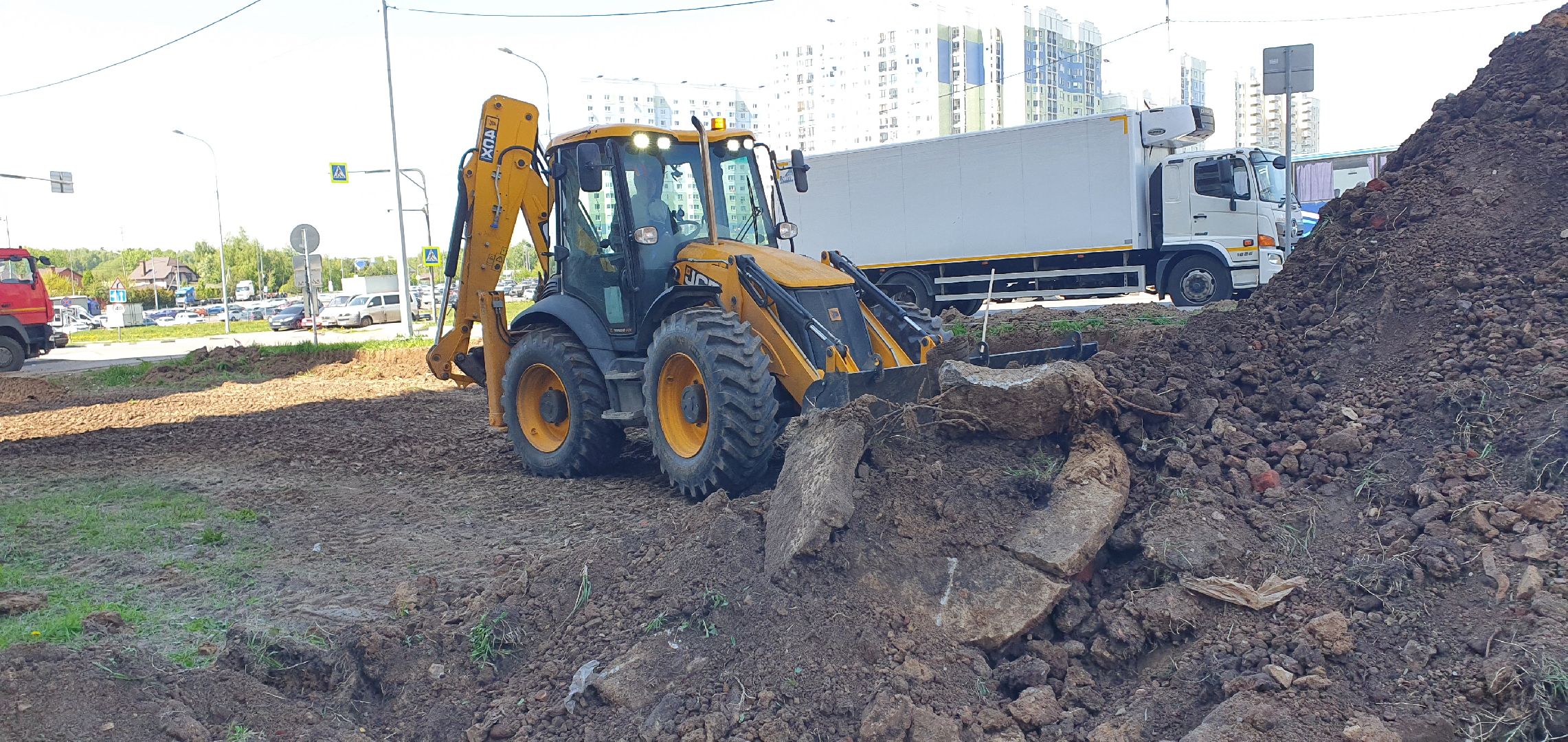 микрорайон Южный, парковки, Домодедово