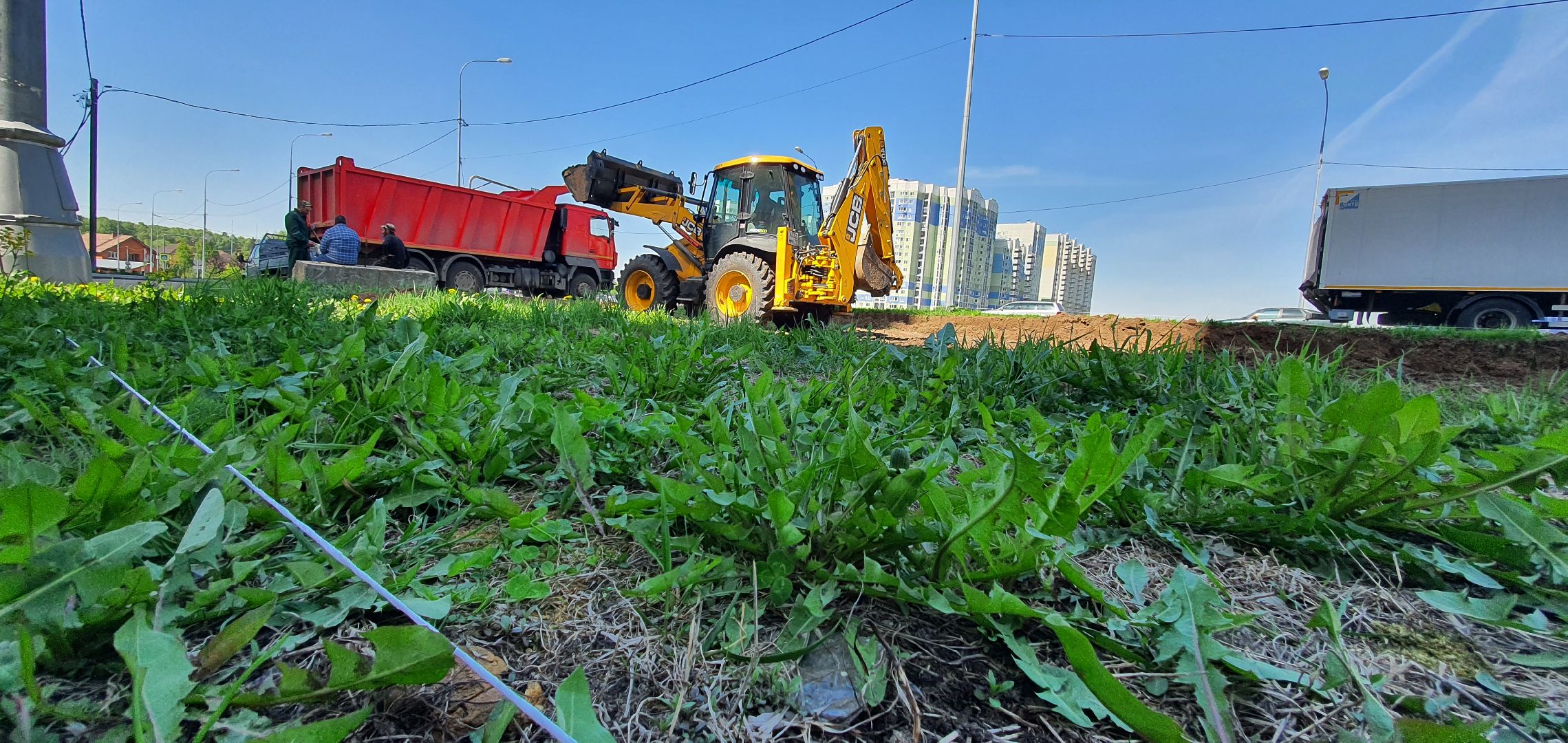 микрорайон Южный, парковки, Домодедово