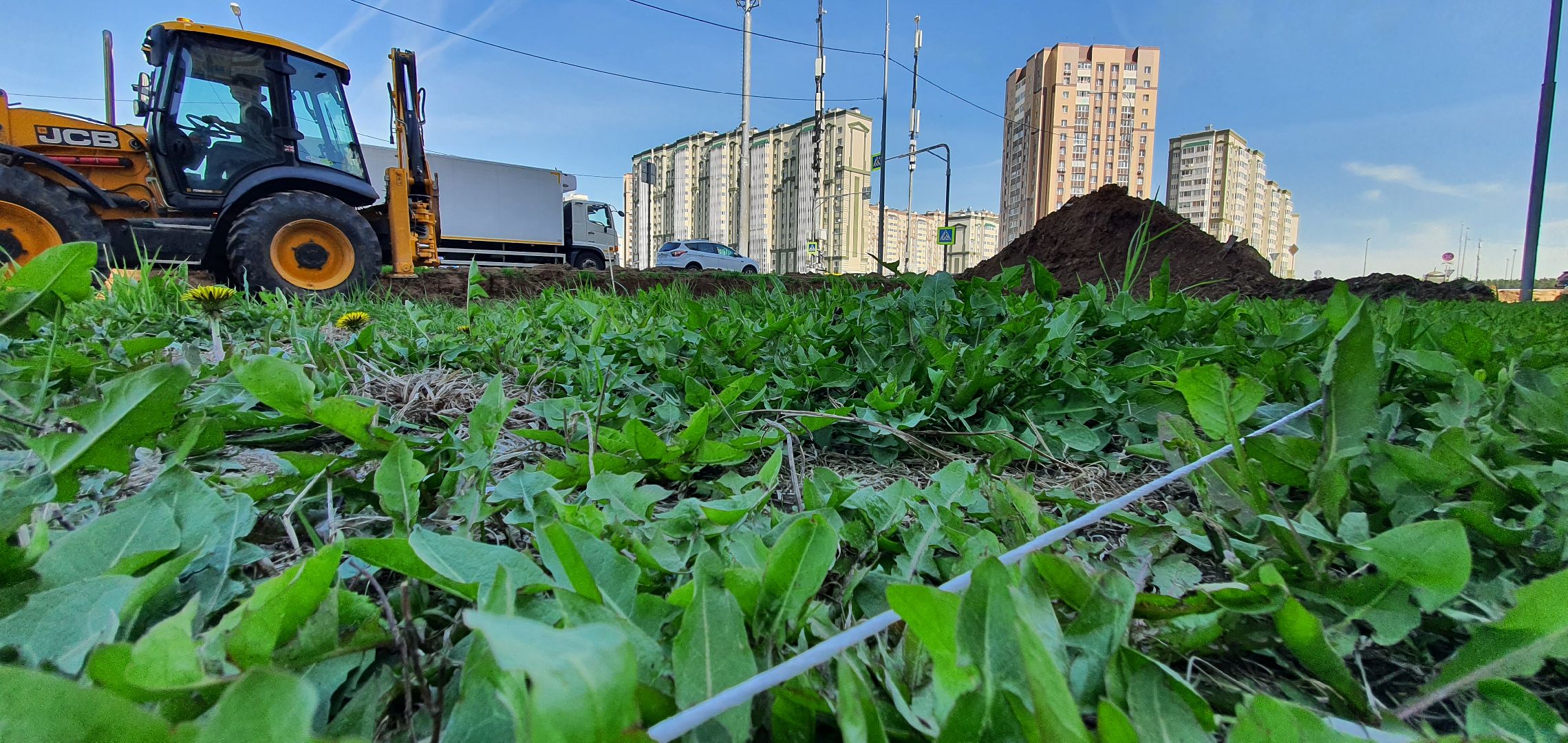 микрорайон Южный, парковки, Домодедово