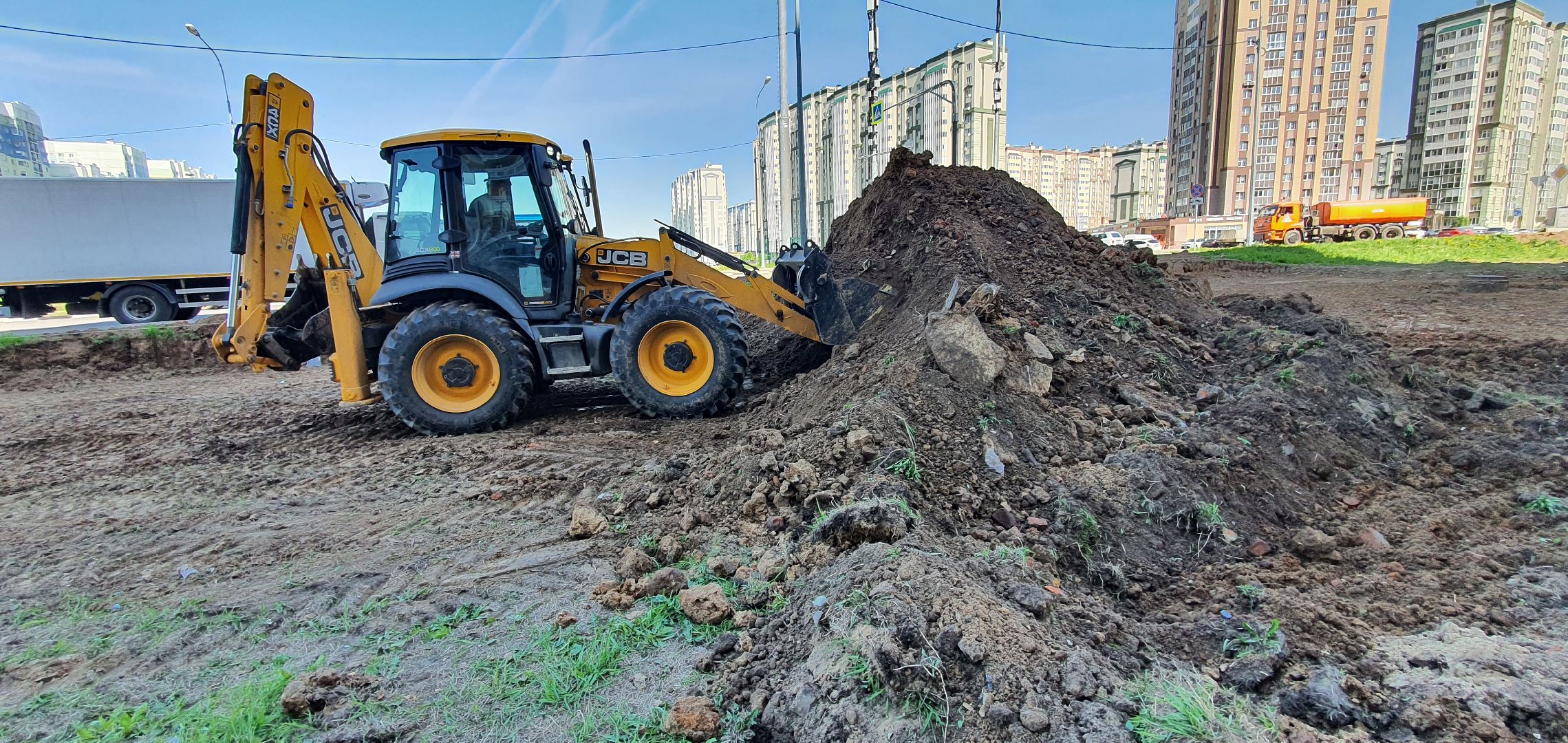 микрорайон Южный, парковки, Домодедово
