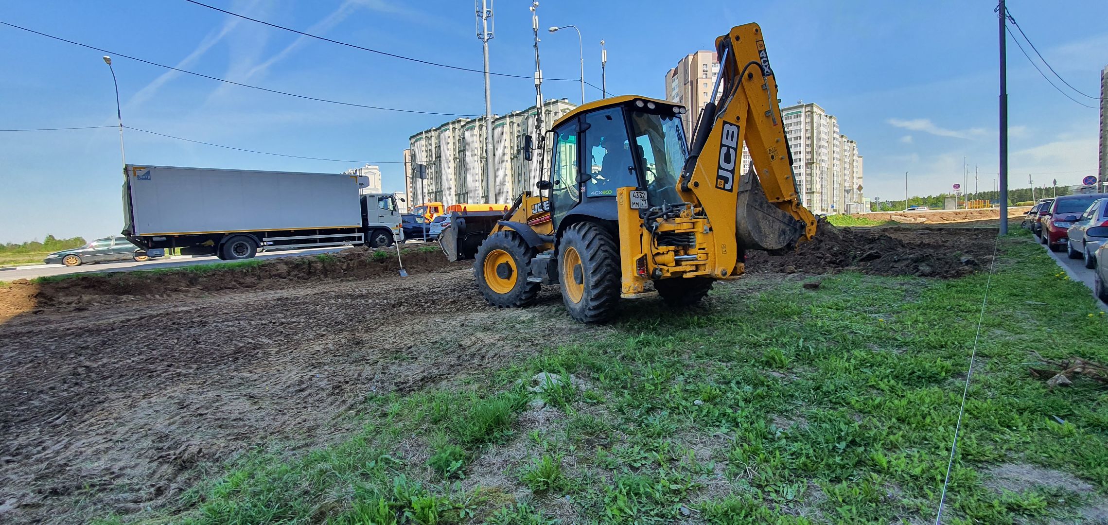 микрорайон Южный, парковки, Домодедово