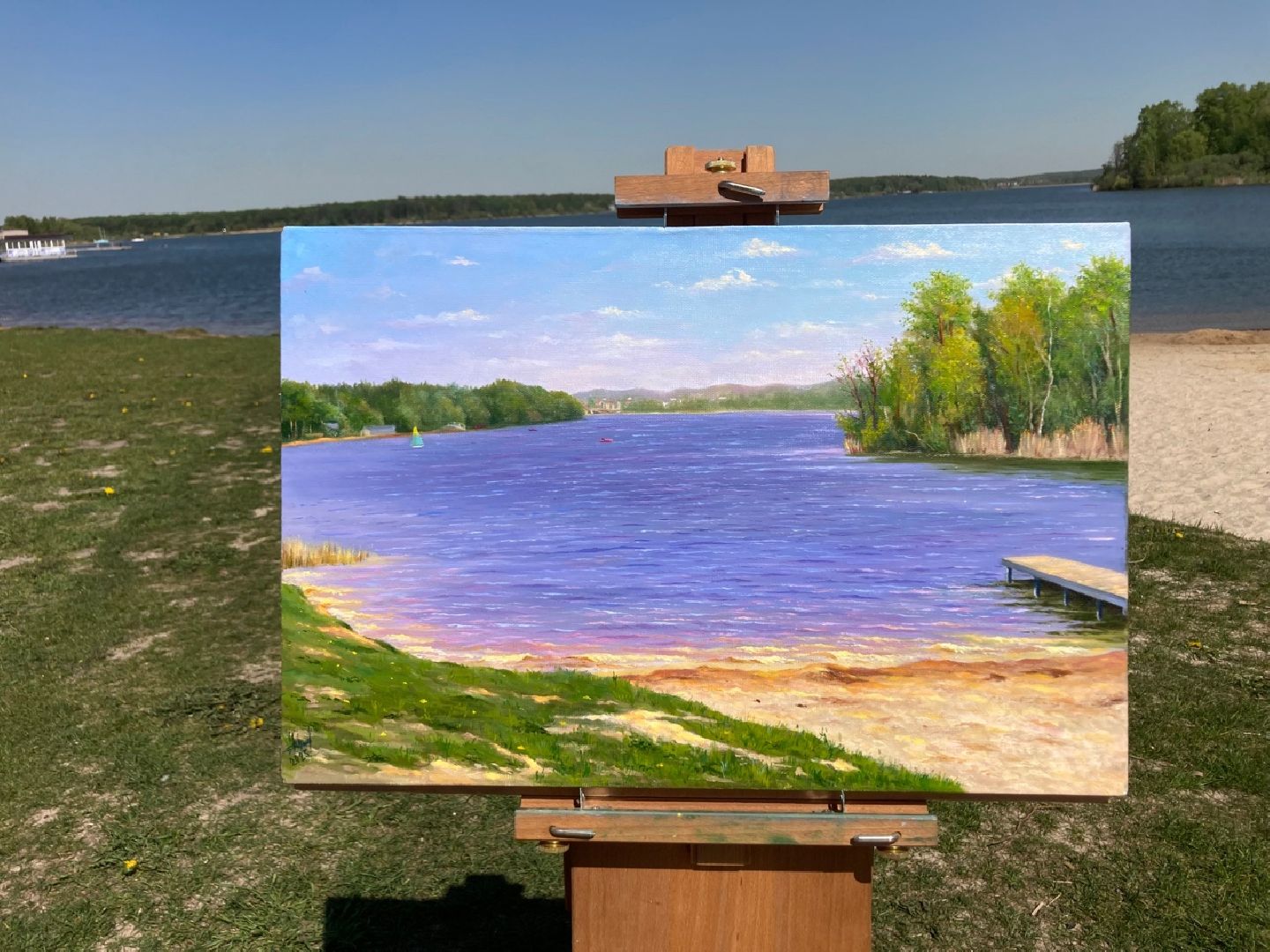 Солнечногорск, Сенеж, живопись, пейзаж, пленэр