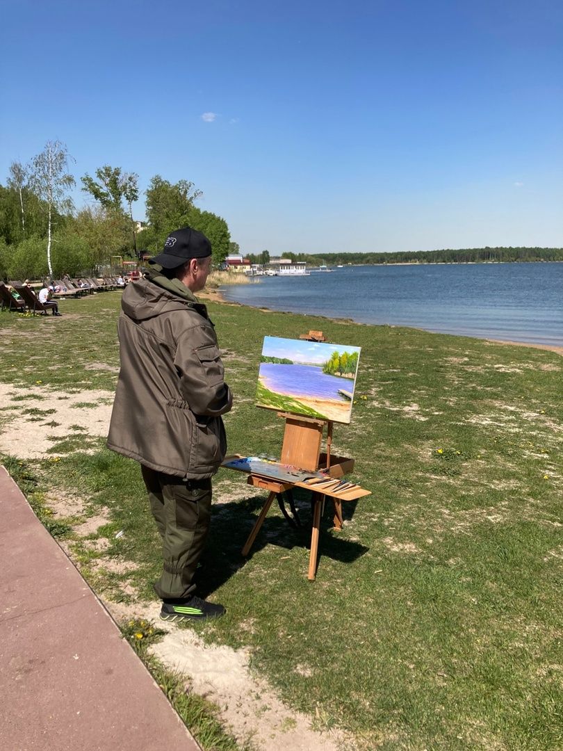 Солнечногорск, Сенеж, живопись, пейзаж, пленэр