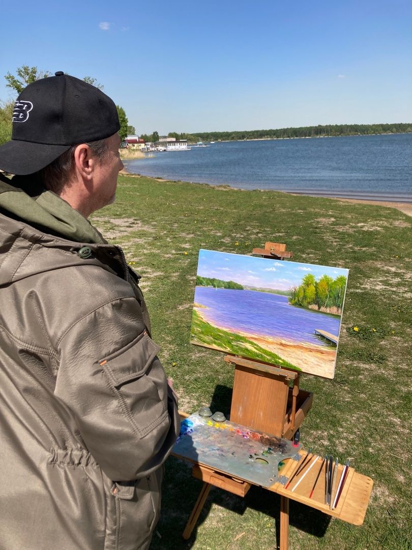 Солнечногорск, Сенеж, живопись, пейзаж, пленэр