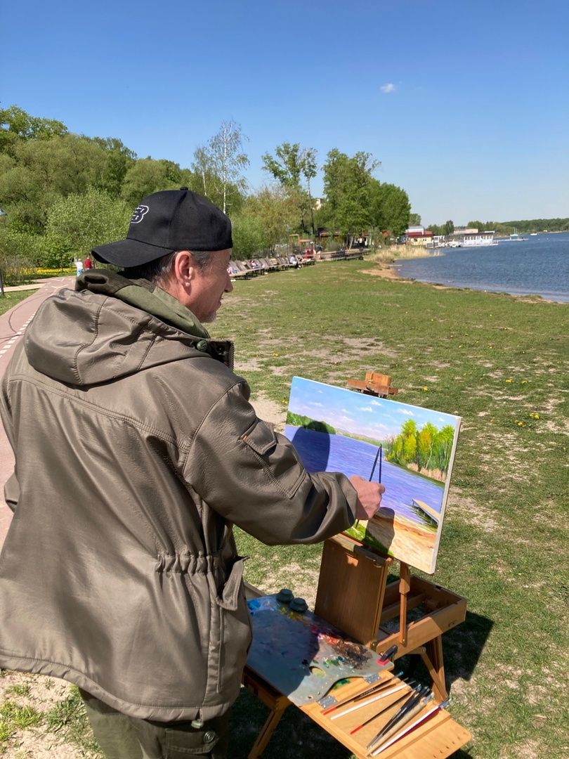 Солнечногорск, Сенеж, живопись, пейзаж, пленэр