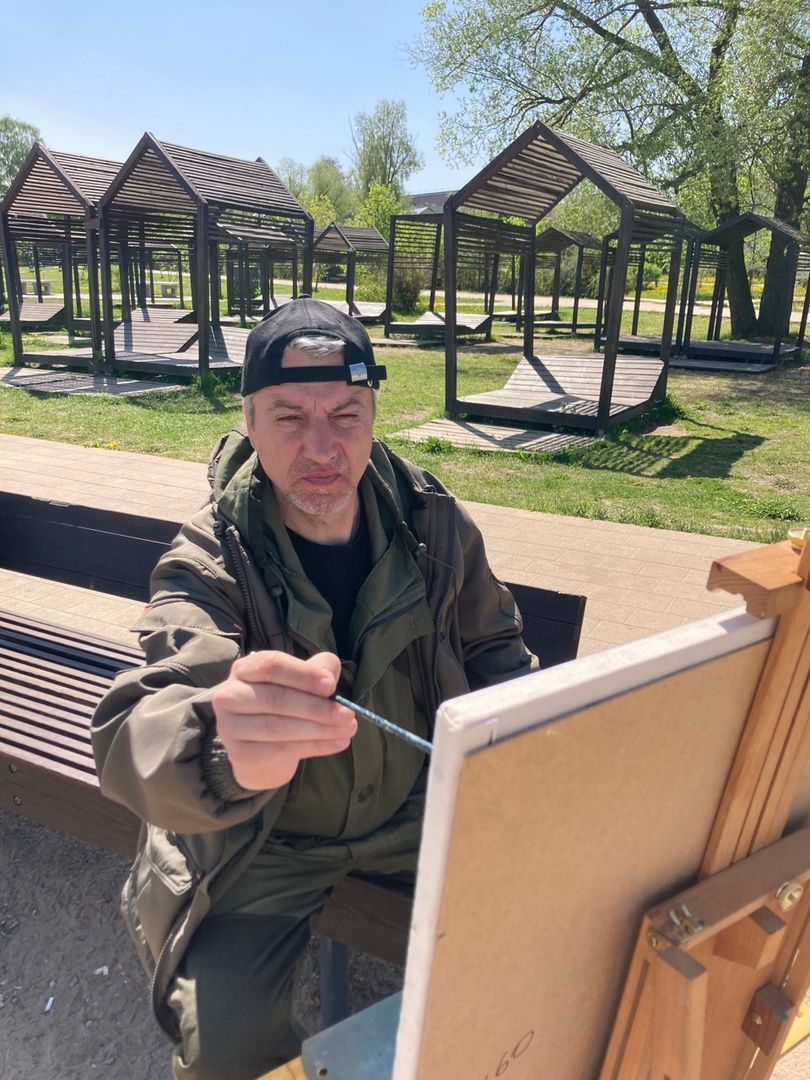 Солнечногорск, Сенеж, живопись, пейзаж, пленэр