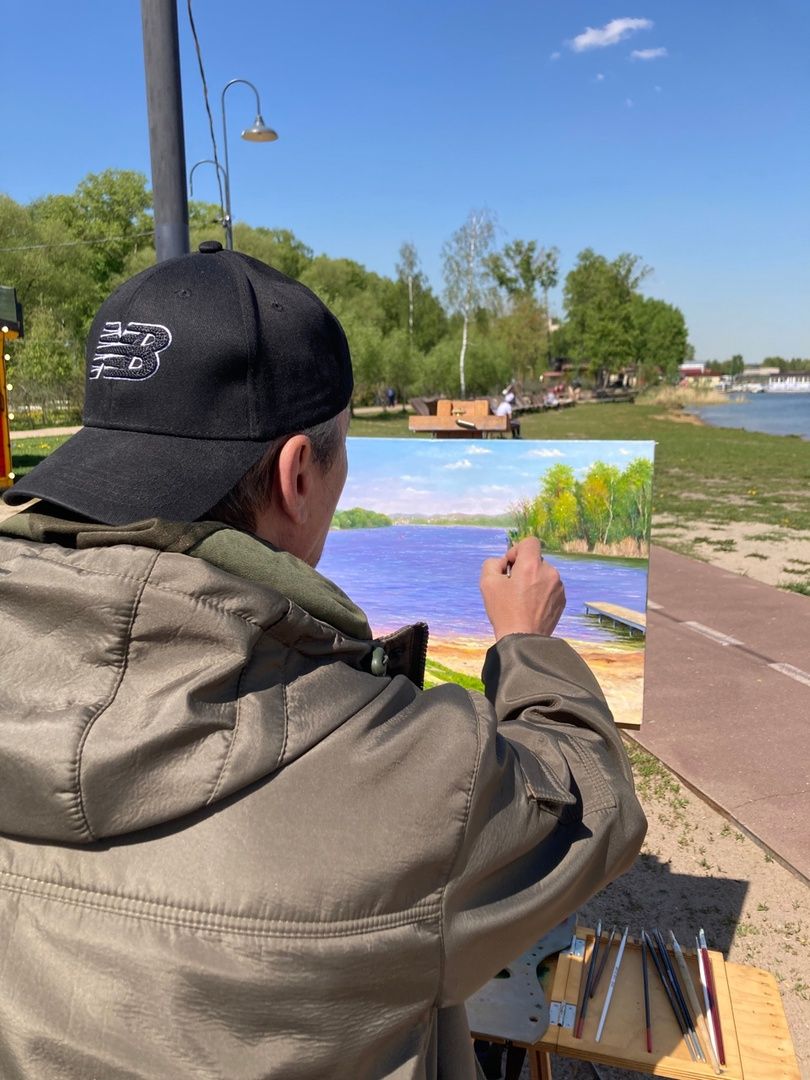 Солнечногорск, Сенеж, живопись, пейзаж, пленэр