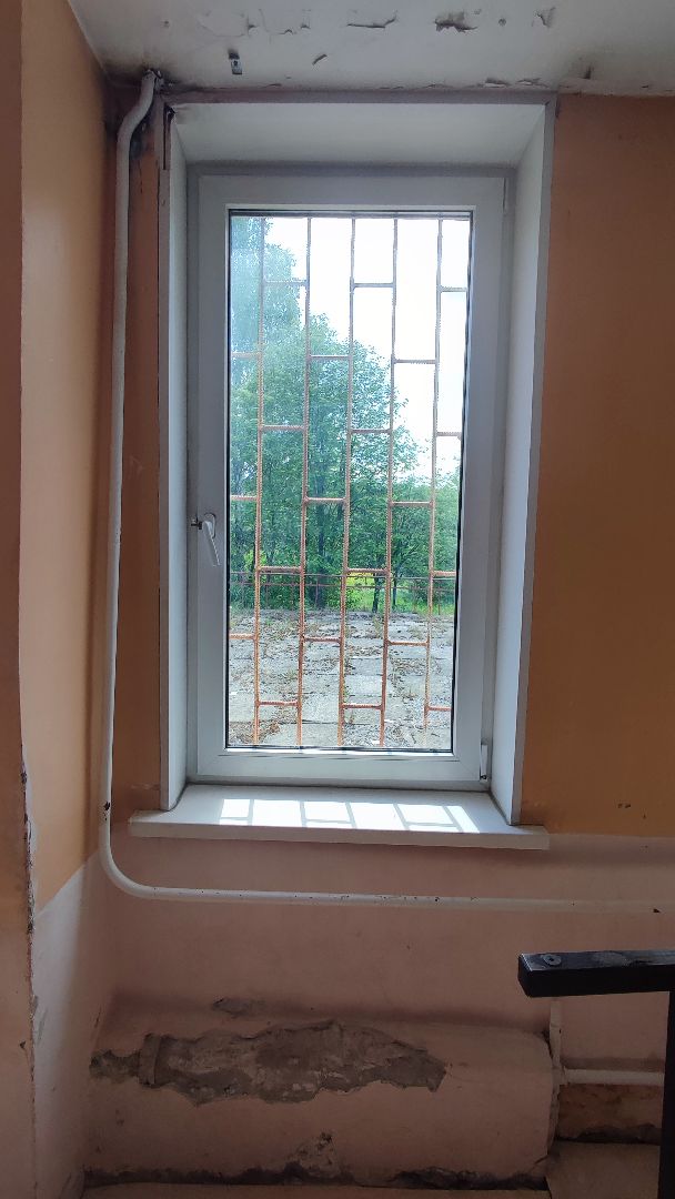 Кашира, школа, окна, ремонт