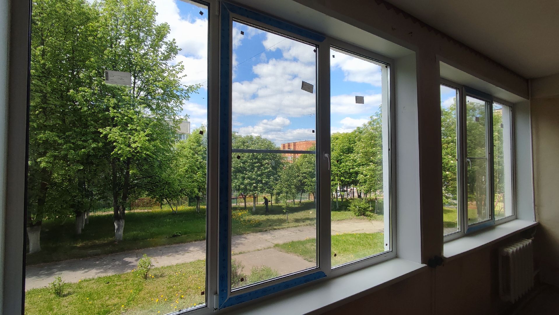 Кашира, школа, окна, ремонт