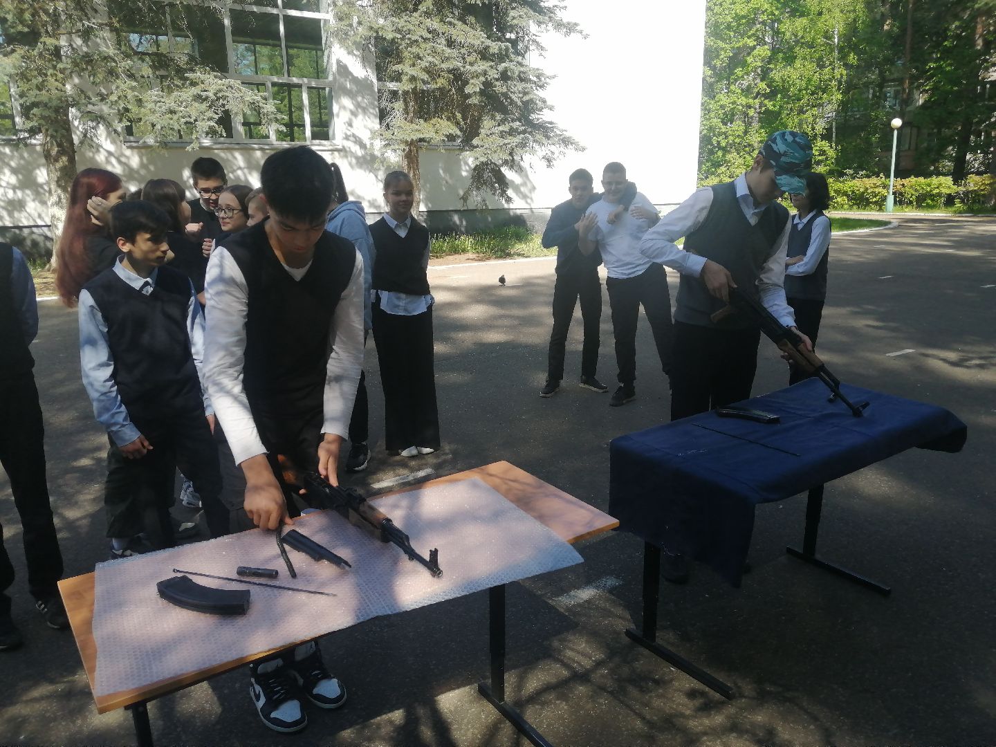 всегда готов, патриотика, военно-патриотическая игра, лицей 2, Протвино