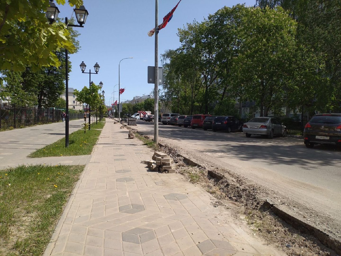 дороги, ремонт дорог, Лосино-Петровский