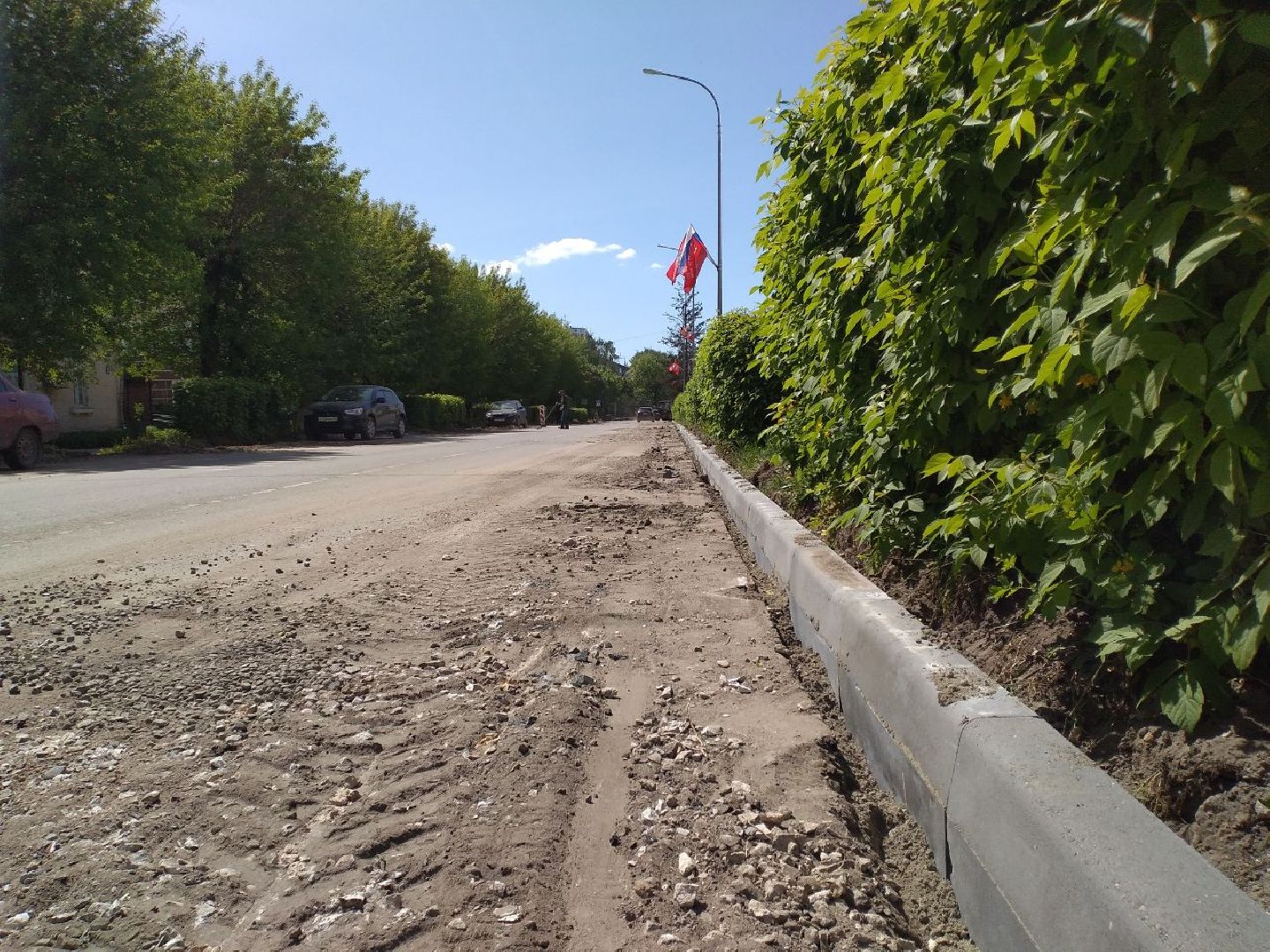 дороги, ремонт дорог, Лосино-Петровский