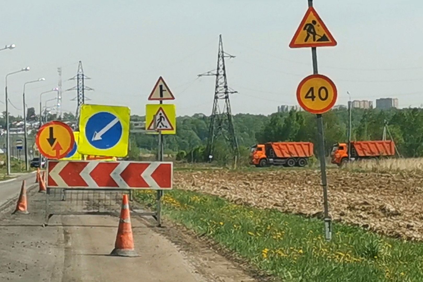 Подольск, дороги