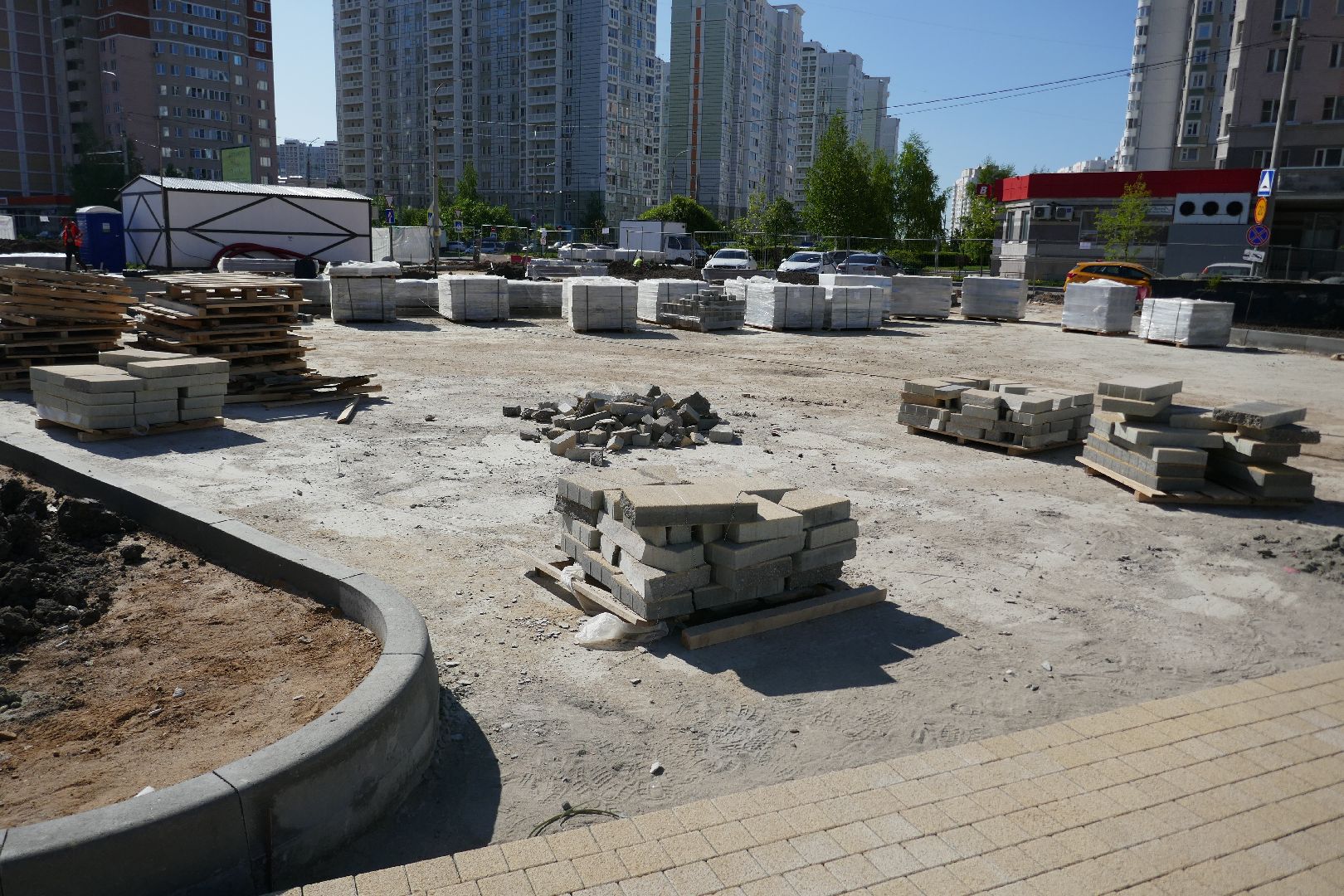 Подольск, благоустройство, бульвар Победы