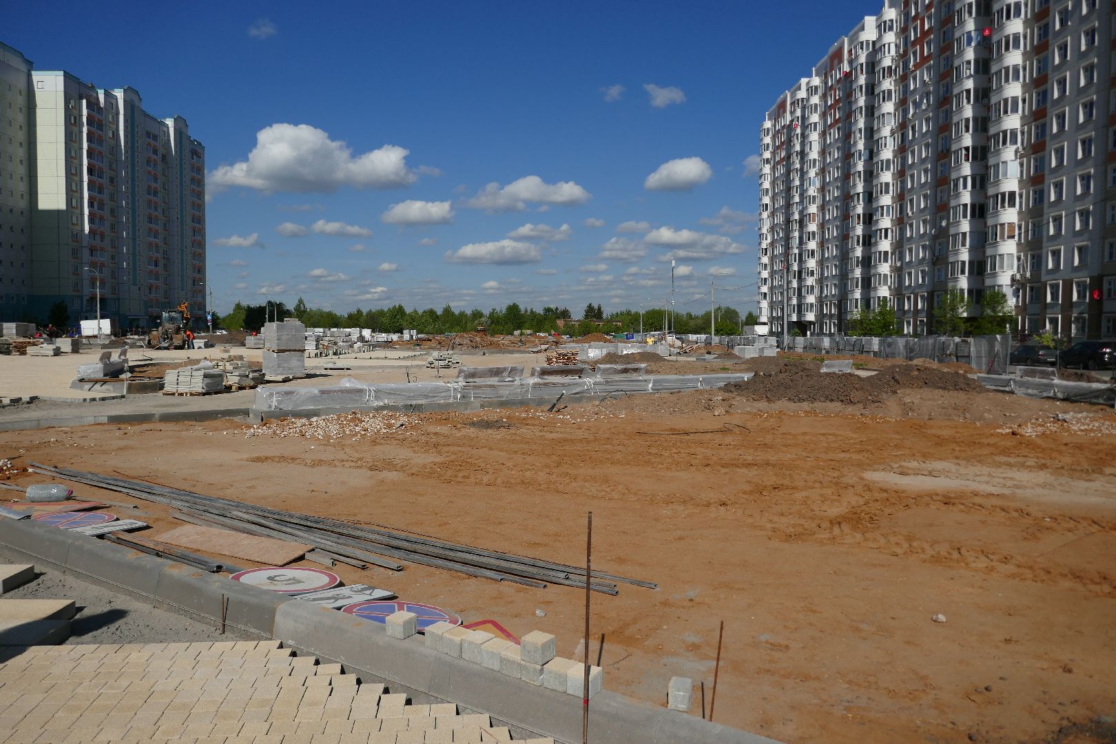 Подольск, благоустройство, бульвар Победы