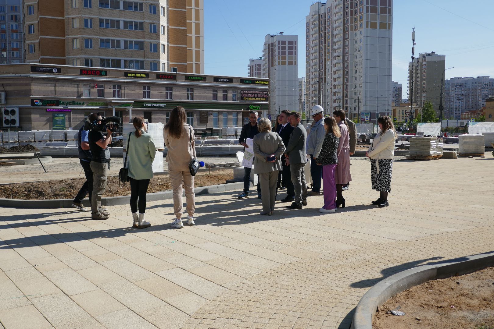 Подольск, благоустройство, бульвар Победы