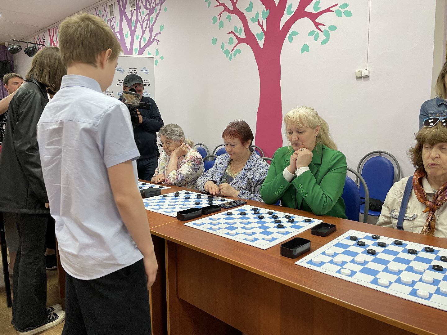 Шашки, турнир, Люберцы, игра