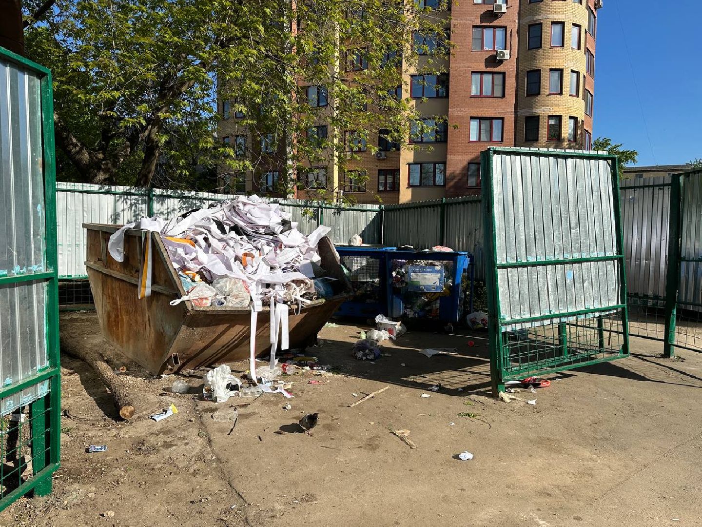 Реутов, экология, безопасность, мусор, контейнеры, площадки для мусора