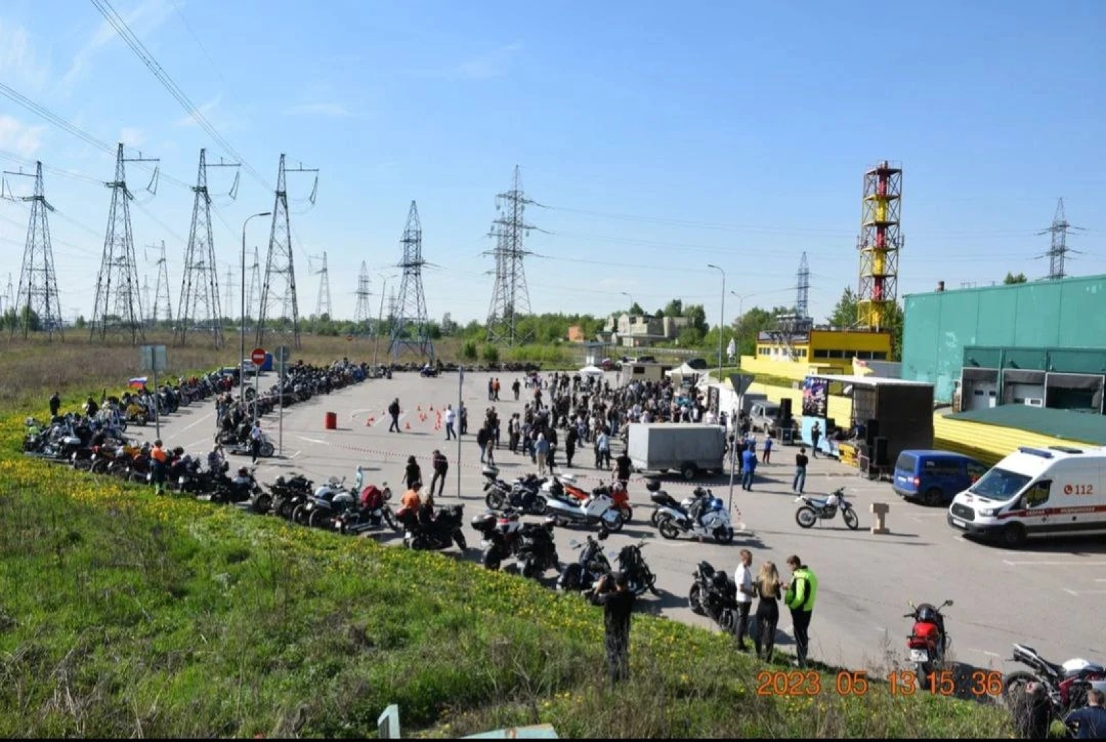 Домодедово, мотосезон, байкеры, открытие летнего сезона,