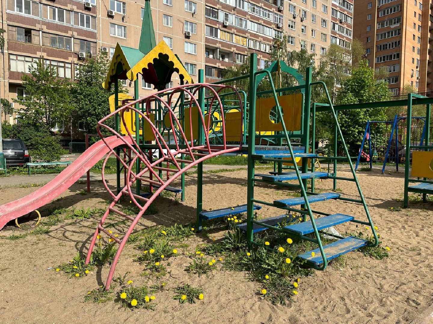 Реутов, детских площадки, игровые зоны, малые архитектурные формы, песочницы, качели, горки