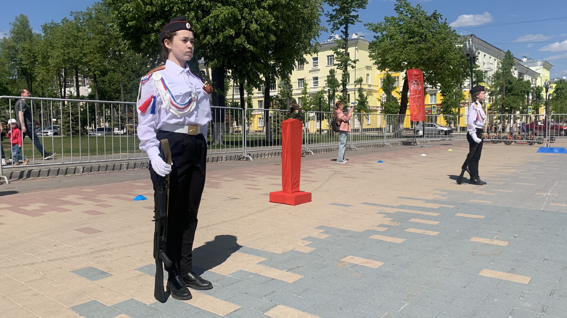 Ступино, Юнармия, смотр песни и строя