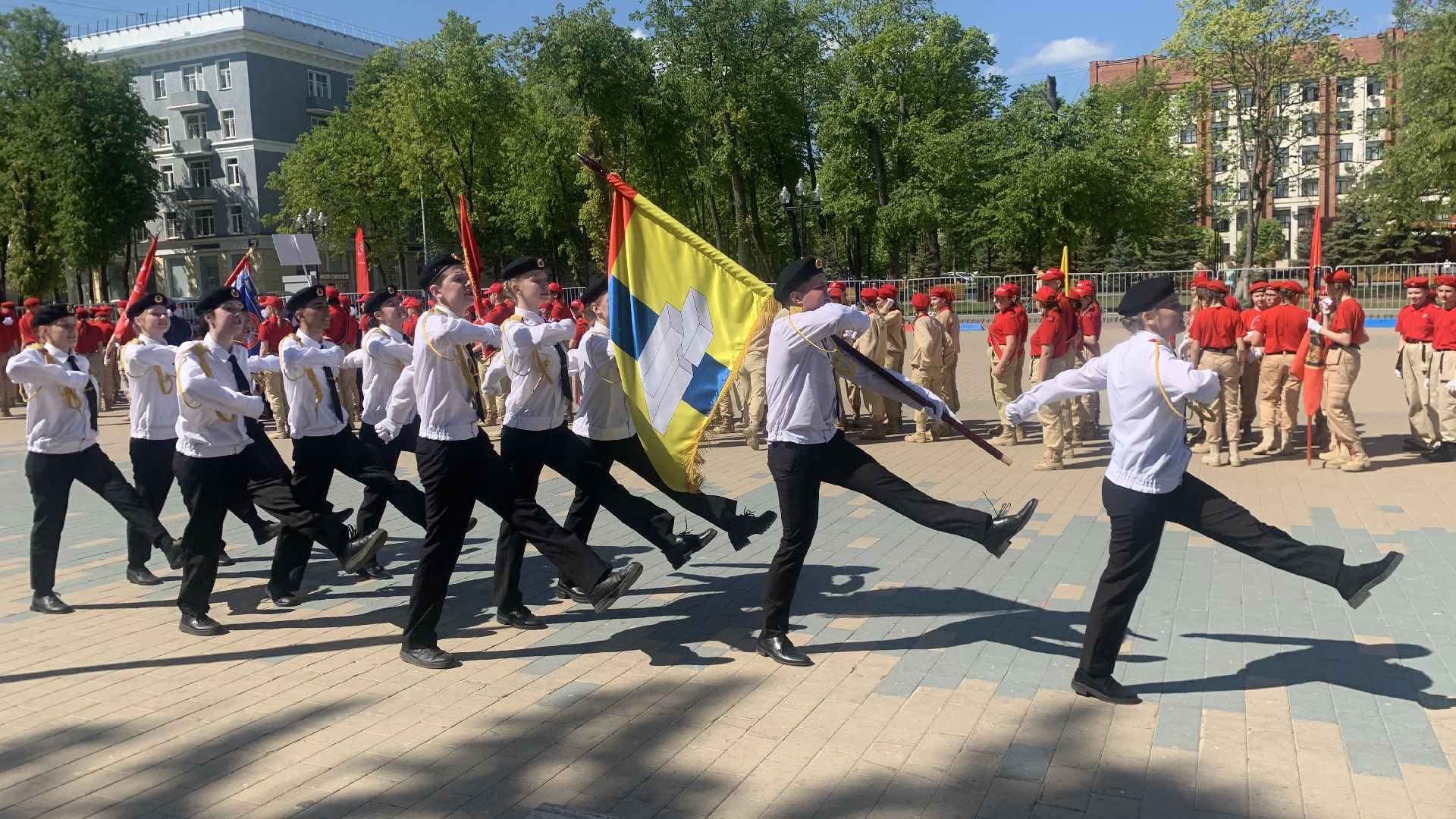 Ступино, Юнармия, смотр песни и строя