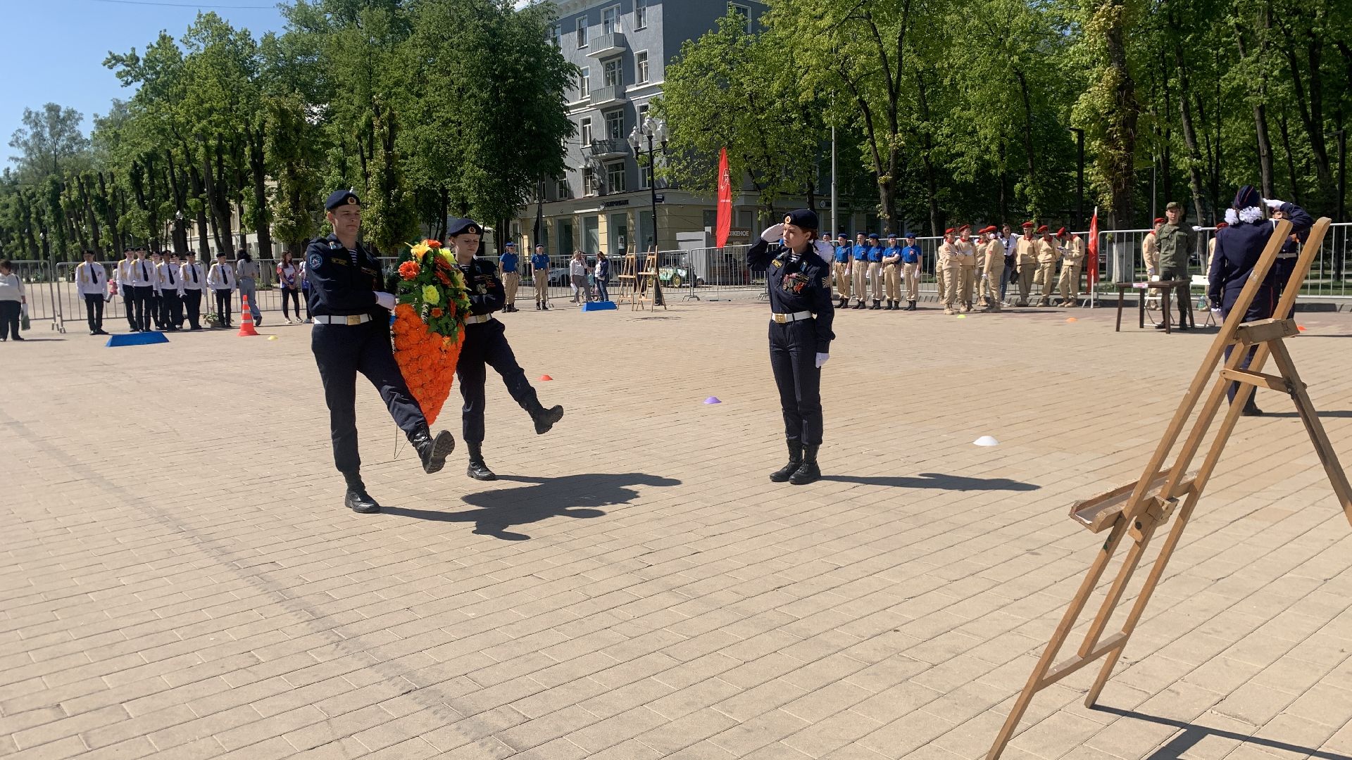 Ступино, Юнармия, смотр песни и строя