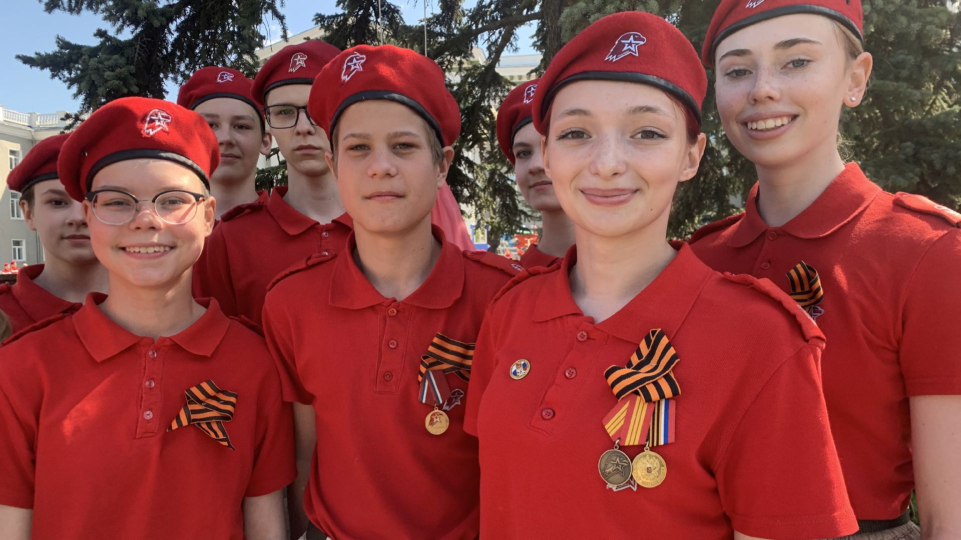 Ступино, Юнармия, смотр песни и строя