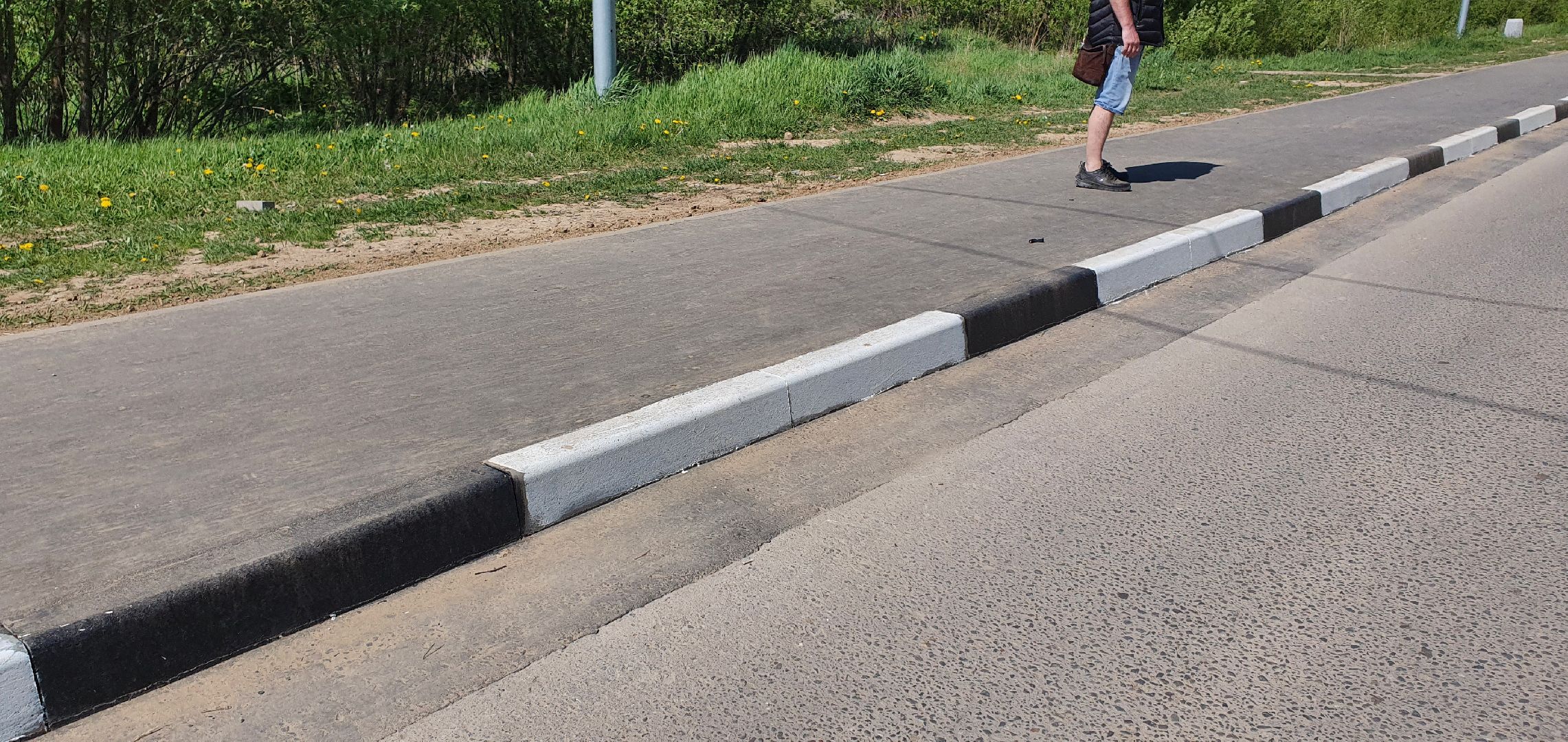 Домодедово Таун, тротуар