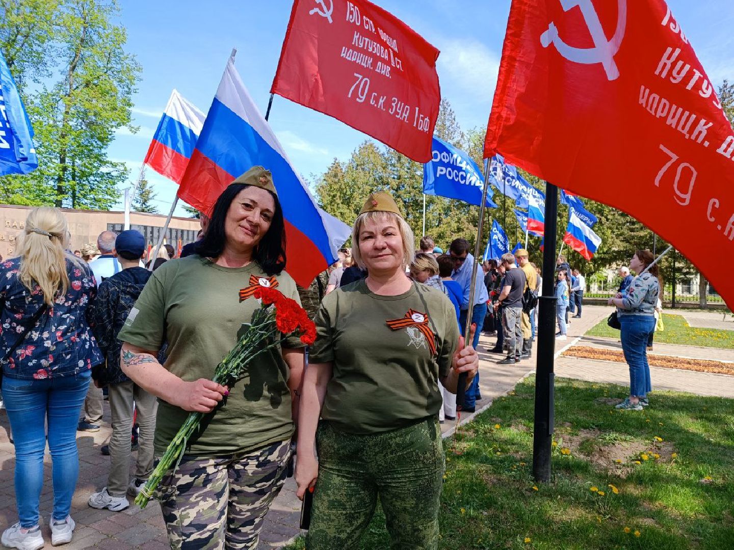 Можайск, Можайский городской округ, автопробег, День Победы, СВО, поддержка, военнослужащие, ветераны, Великая Отечественная война