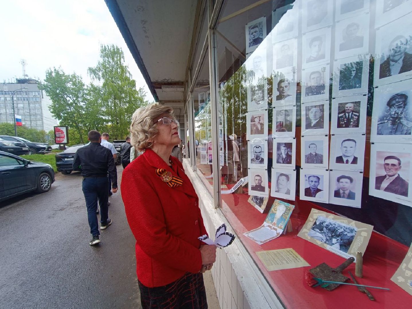 Можайск, Можайский городской округ, Подмосковье, День Победы, выставка, Лица Победы, солдаты, ветераны, Красная армия